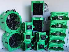 Water damage equipment package