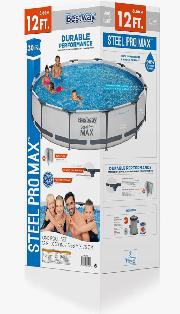Above ground swimming pool (12ft x 30in)