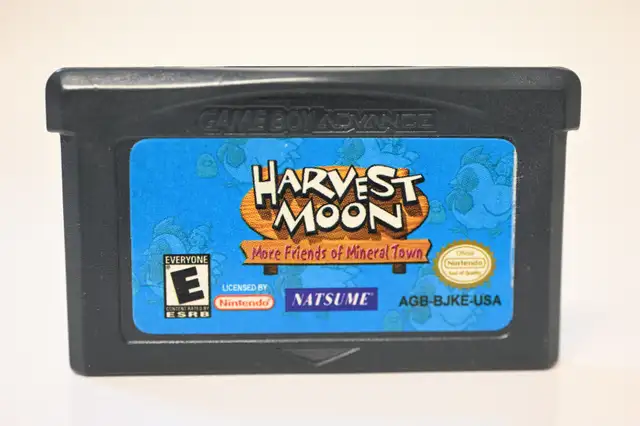 Gameboy Advance Harvest Moon More Friends of Mineral Town  USED