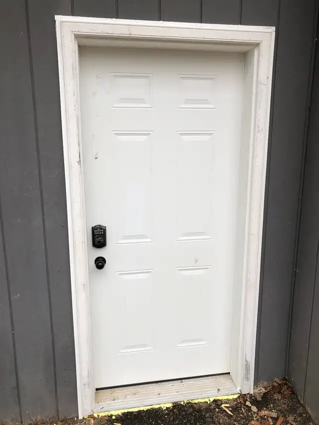 MAX saving Doorman ENTRANCE OUTSIDE door Repla$ement. New outsid