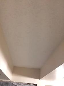 all for $1.0/SF Ceiling texturing, priming ceiling, wall poly pr - Photo 7
