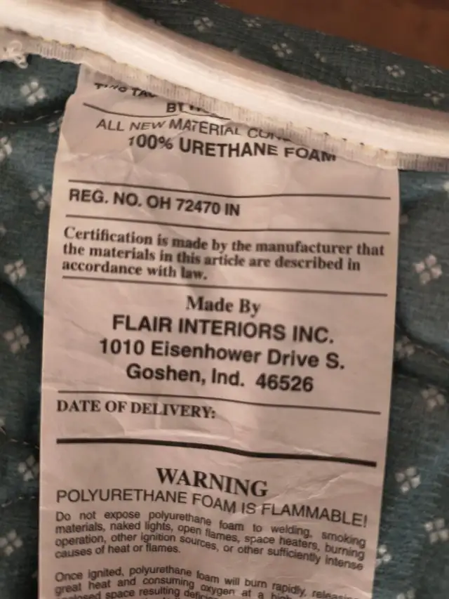 Flair Interiors 8' Heated Double RV Mattress