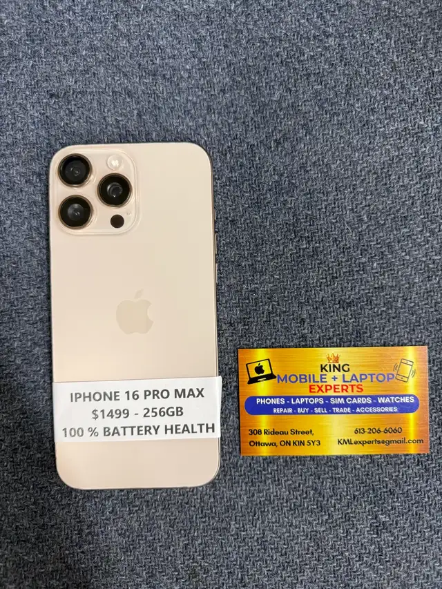 iPhone 16 pro max like new