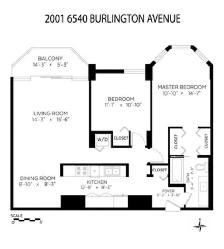Spacious 2BR High-Rise Apt near Royal Oak SkyTrain - Photo 14