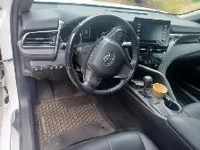 2022 TOYOTA CAMRY SE, GAS MODEL, WHITE, 174,200 KMS,ONE OWNER