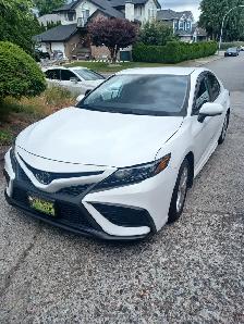 2022 TOYOTA CAMRY SE, GAS MODEL, WHITE, 174,200 KMS,ONE OWNER - Photo 8