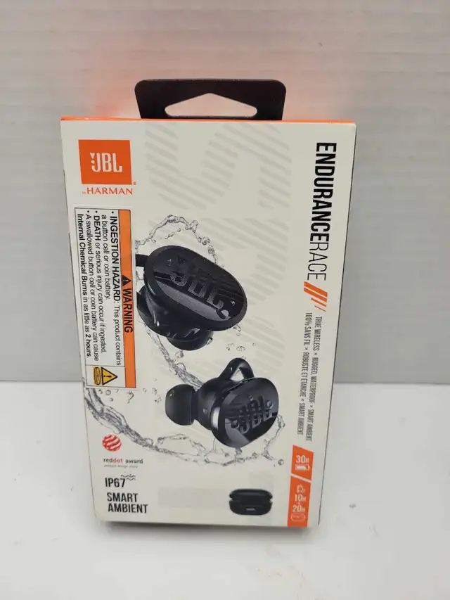 JBL Endurance Bluetooth Earbuds NEW