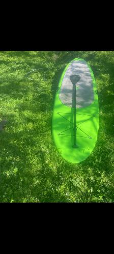 10.6ft paddle board with adjustable paddle