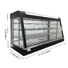 110v 47in Desktop Food Display Cabinet Egg Tart Warmer 122089 - Photo 10
