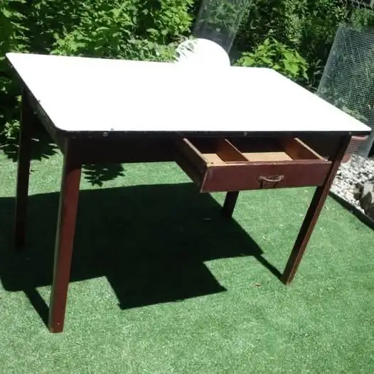 FREE 1940's Enamel Top Kitchen Table
