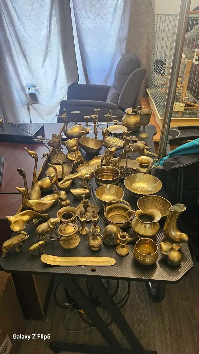 Collection de brass/laiton vintage