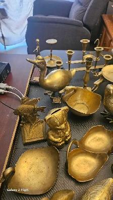 Collection de brass/laiton vintage - Photo 6