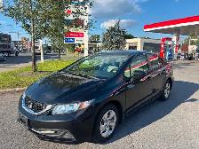 2015 Honda Civic Sedan 1.8 Liter 4 Cylinders Automatic AC 2 Keys