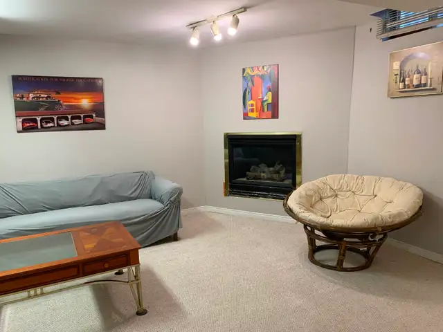 One bedroom available in two bedroom basement
