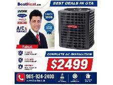 Goodman Air Conditioner with warranty   Installation from $2599