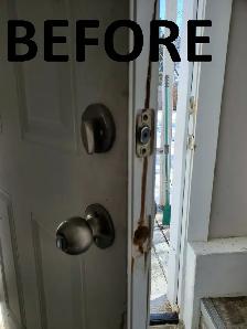 selling, exterior or interior DOOR Frame Jamb fixing or replac - Photo 10