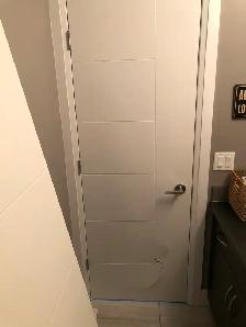Primed white amazing interior doors, closet doors, interior bi f - Photo 2