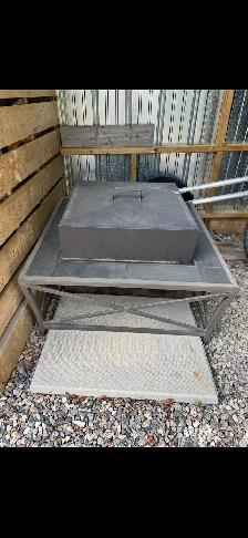Square Wood Burning Firepit - Photo 2