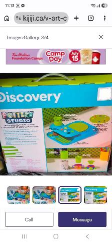 Children's Pottery Studio box set for sale!Brand NEW - Photo 2