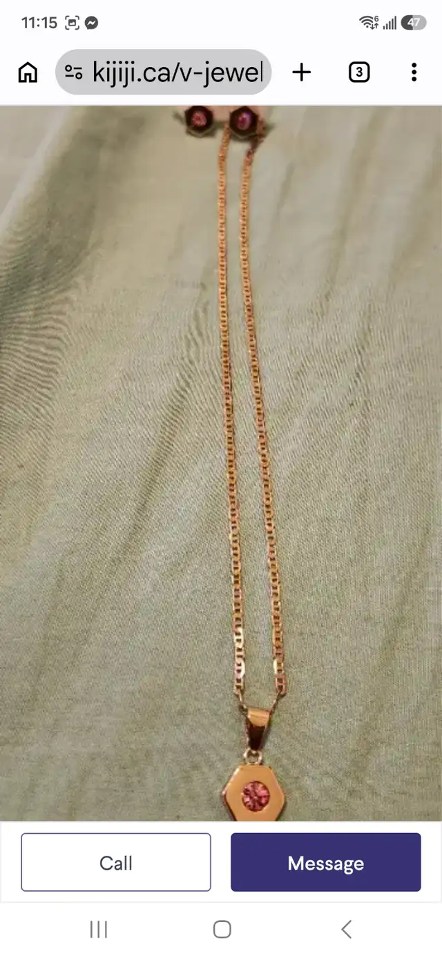 Guarantee Jewlery set! Made in England! Brand NEW!