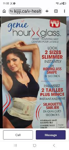 Genie hour glass waist training belt