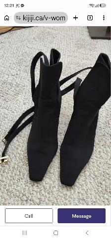 Brand NEW Good American Size 10 black boots for sale! - Photo 3