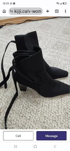 Brand NEW Good American Size 10 black boots for sale! - Photo 4