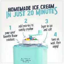 Nostalgia Electric Ice Cream Maker NEVER USED - Photo 3