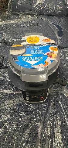 Hamilton Beach 25495C Breakfast Wrap Maker, Silver NEVER USED