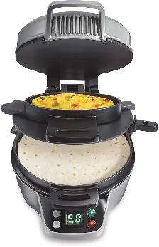 Hamilton Beach 25495C Breakfast Wrap Maker, Silver NEVER USED - Photo 3