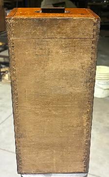 Antique Oak Library Card Catalog Drawer (c. 20th Century) - Photo 8