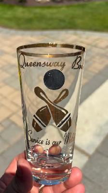 Vintage MCM Highball "Queensway Bowl" Glasses (MINT / Set of 8) - Photo 2