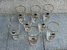 Vintage MCM Highball "Queensway Bowl" Glasses (MINT / Set of 8) - Photo 4