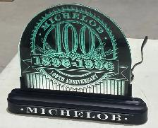 Commemorative Sign Titled 'Michelob 100th Anniversary" (MINT!) - Photo 4