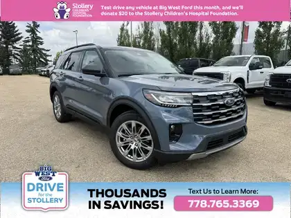 2026 Ford Explorer ACTIVE - 2.3L w/COMFORT PKG, MNRF & 2nd ROW C