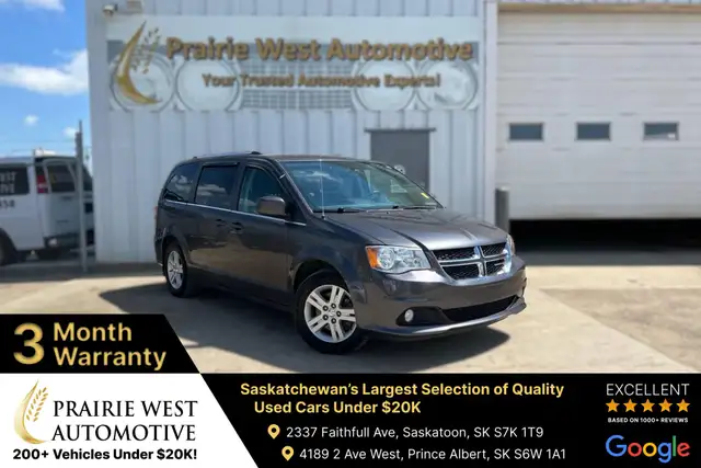2018 Dodge Grand Caravan Crew 7 Passenger | Power Door | Power T