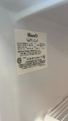 Woods Frost Free Upright Freezer 18 Cu. ft-Fully tested-30 Days - Photo 6