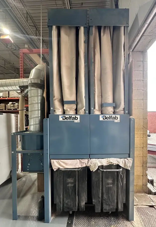 BELFAB Dustcollector, CHAMPION Air Compressor - Woodworking SALE