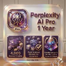 Perplexity AI Pro – 1 Year Subscription | Advanced AI Search & R