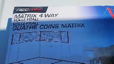 Rec-Tek Outdoor Portable Matrix 4-Square Lawn Game Combo Set - Photo 2