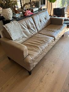 Leather Loveseat