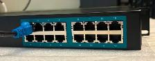 TRENDnet 16-Port Gigabit PoE  246W Switch Rackmount Tested Work