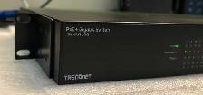 TRENDnet 16-Port Gigabit PoE  246W Switch Rackmount Tested Work - Photo 2