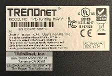 TRENDnet 16-Port Gigabit PoE  246W Switch Rackmount Tested Work - Photo 6