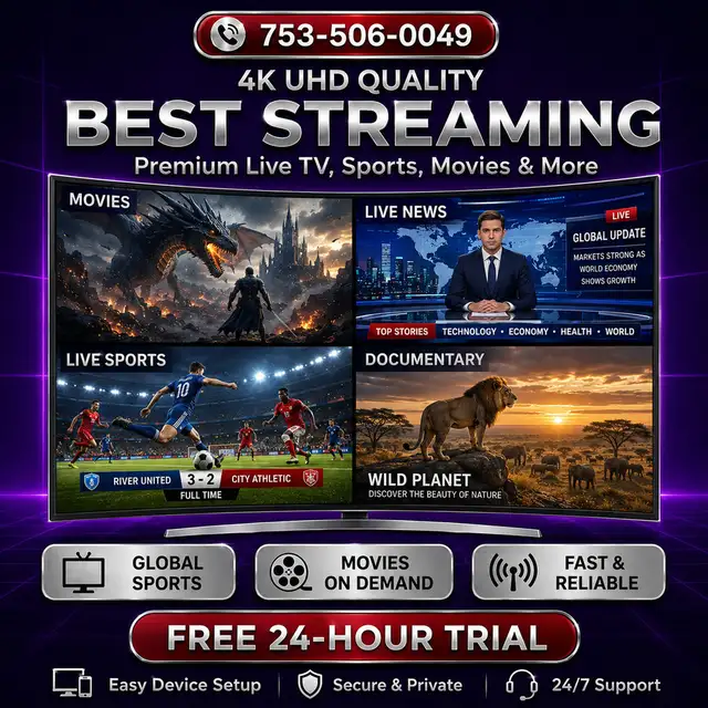 Unlimited 4K UHD Streaming