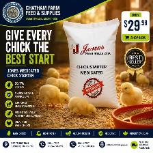 Organic Chick Starter crumbs- Jones Nutrition