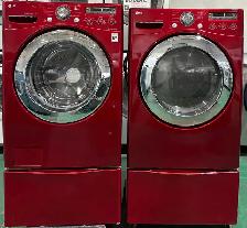 LG Washer & Dryer Set W7523-/D-7524 WITH PEDESTALS   DELIVERY
