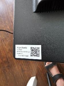 Viewsonic TD2420 monitor with Touch screen technology - Photo 3