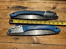 Set of 2 Folding Pruning Hand Saws !