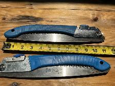 Set of 2 Folding Pruning Hand Saws ! - Photo 3
